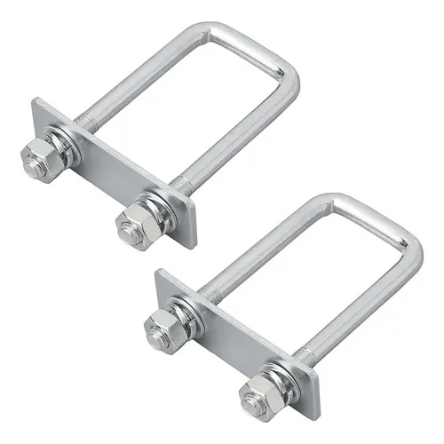 U-Bügel 40mm eckig - Set von 2 Stück
