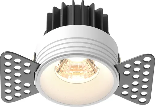 Maytoni Round LED Einbaustrahler 7W – Elegante Beleuchtung für jeden Raum - Moderner Einbaustrahler aus Aluminium mit 3000K Lichtfarbe und 460 Lumen. Ideal für Küche, Schlafzimmer und Wohnzimmer. Einfache Installation und anpassbare Helligkeit für eine perfekte Atmosphäre.