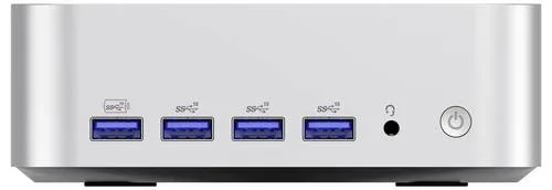 GEEKOM Mini PC A8 Max mit AMD Ryzen 9 8945HS - Leistungsstarker Mini-PC mit 32 GB RAM und 1 TB SSD. Ideal für anspruchsvolle Anwendungen, Videobearbeitung und Gaming. Vielseitige Anschlussmöglichkeiten für bis zu 4 Monitore.