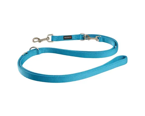 Wolters Hundeleine Führleine Professional Classic extra lang aqua