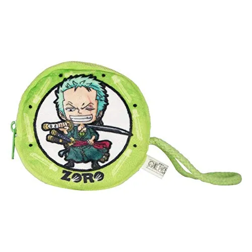 SAKAMI - One Piece - Zoro - Plüsch/Plush - Coin Purse/Geldbörse 10 cm - original & lizensiert, Bunt