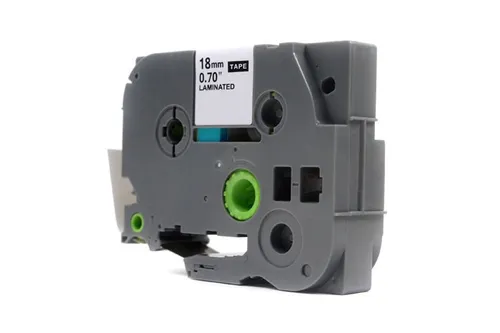 JetWorld Schwarz Auf Gelb Klebeband 18mm TZe-641