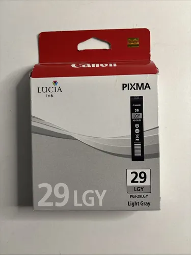Canon Tinte 4872B001 PGI-29LGY - Original photo grau, 36 ml für hochwertige Fotodrucke mit optimaler Farbwiedergabe
