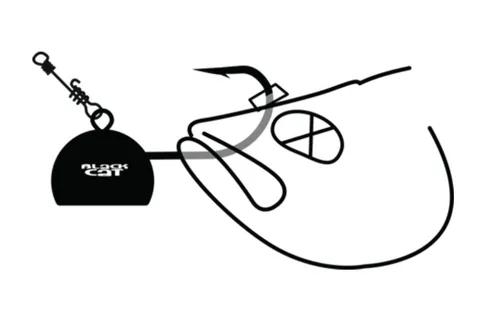 Black Cat Fire-Ball 200g black 6/0