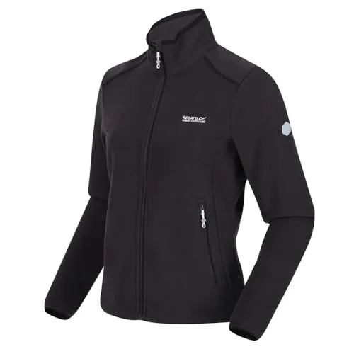 Regatta Floreo IV Damen Outdoor Fleece Jacke - Große Größen Farbe Anthrazit, Größe 52