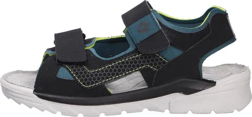 Ricosta Sandalen in Schwarz, Größe 32 - Wanderschuhe für Kinder, rutschhemmende Laufsohle und Klettverschluss für optimalen Halt beim Spielen und Entdecken.