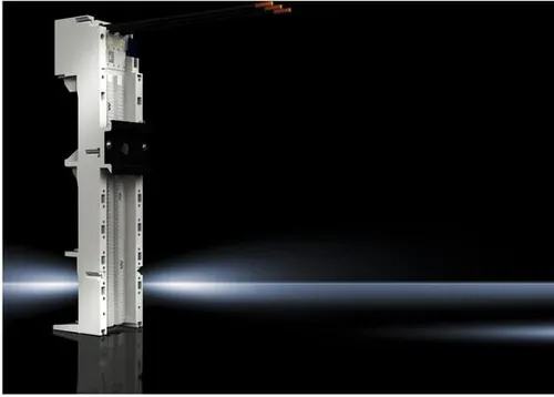 Rittal SV 9340.430 OM-Adapter, 65 A, 690 V - Schaltschrank Stromverteilung mit 3-poligem OM-Adapter, ideal für hohe Stromlasten bis 65 A und einfach zu installieren dank AWG 6 Anschlussleitungen.