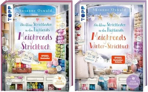 Maighreads Strickbuch + Winter-Strickbuch im Set + 1 exklusives Postkartenset
