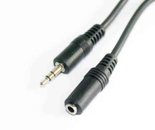 1m Audio-Kabel 3,5mm Klinke-Verlängerung St/Bu Kopfhörer-Verlängerungskabel 1,0m