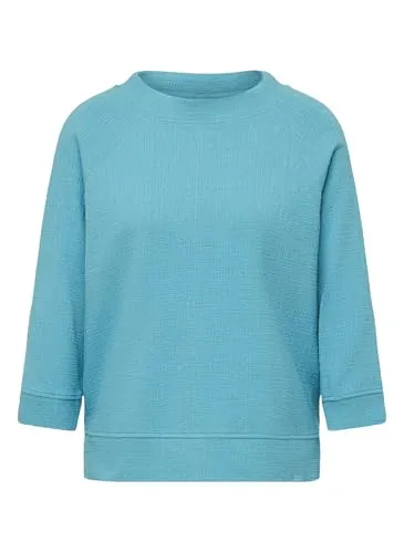 Rabe Sweatshirt Unifarben in Hellblau für Damen - Sweatshirts für Damen, modisches Design in sanftem Hellblau, ideal für einen lässigen Look und hohen Tragekomfort.