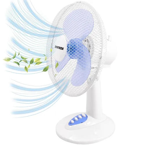 Oszillierender Tischventilator Glurixa | Büroventilator | Tischlüfter