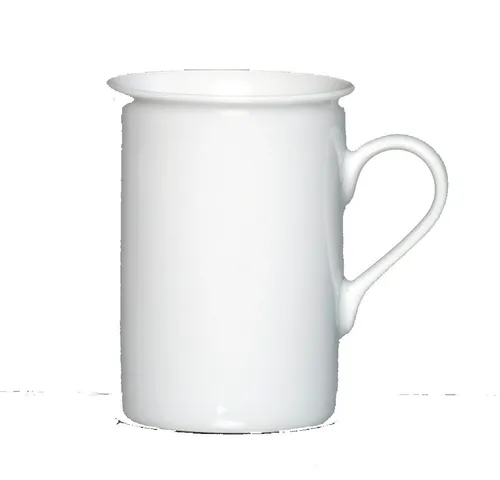 Ritzenhoff & Breker Becher Bianco Kaffeebecher 300 ml - Thermobehälter aus hochwertigem Porzellan, spülmaschinenfest und ideal für täglichen Kaffeegenuss mit zeitlosem Design.