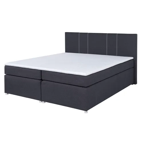 Boxspringbett grau 200x200 cm von Roller