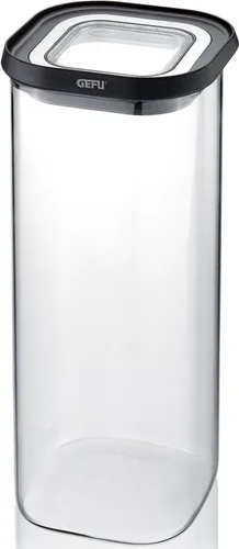 GEFU Vorratsdose PANTRY, Borosilikatglas, Kunststoff, (1-tlg), edel, elegant und praktisch