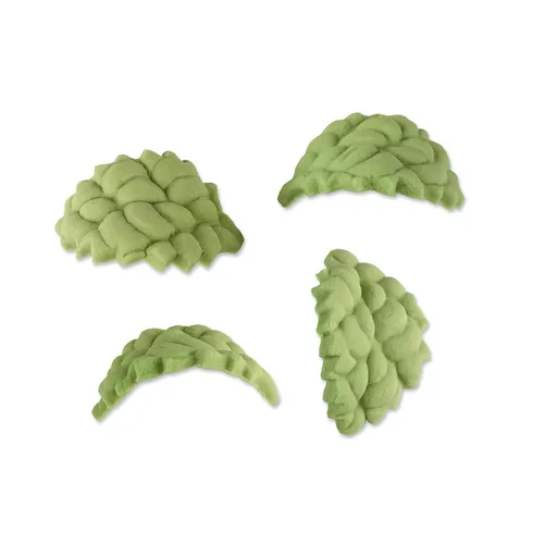 kleine Blätter aus Feinzucker 150