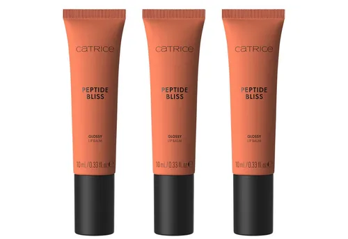 Catrice Lipgloss PEPTIDE BLISS GLOSSY LIP BALM, 3-tlg., für sinnlich aussehende Lippen
