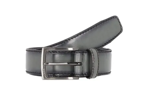 Joop! Gürtel Leder 115 cm grau