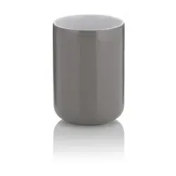 Kela Isabella Zahnputzbecher 20505 , Farbe: grau