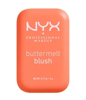 NYX Professional Makeup Buttermelt Blush, Cremige Textur mit Shea Butter, Mandelbutter & Mangobutter, Einfach zu verblenden für einen frischen Look, Farbe: Sooner The Butta