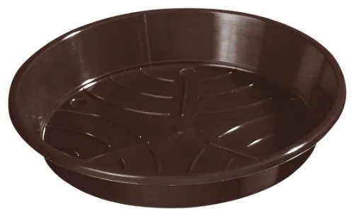 Lippert 808 010 07 Blumentopf Untersetzer Standard 10 cm, braun