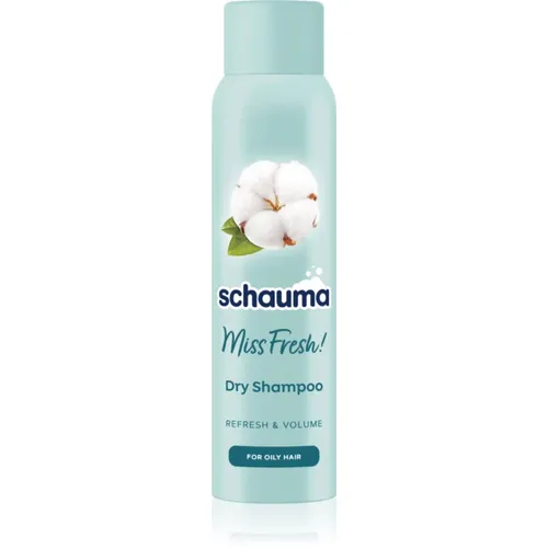 Schwarzkopf Schauma Miss Fresh! Trockenshampoo 150 ml - Schnelle Auffrischung für fettiges Haar! Das Trockenshampoo von Schwarzkopf Schauma absorbiert überschüssiges Fett und verleiht Volumen, ohne Wasser. Genießen Sie frisches Haar und einen angenehmen Duft in nur einer Minute!