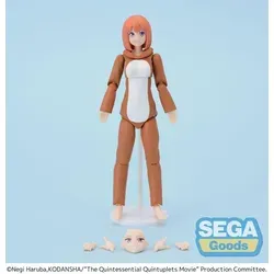 Sega - The Quintessential Quintuplets Movingood!!! Yotsuba Nakano 15 cm - Beige