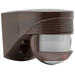 B.E.G. 91012 LC-Click-N 200 Bewegungsmelder - Bewegungsmelder mit 200° Erfassungsbereich und 12m Reichweite, ideal für Außenbereiche wie Einfahrten und Parkplätze, IP54 Schutz vor Witterungseinflüssen.