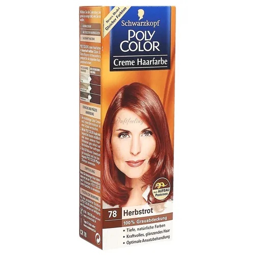 Poly Color Cremehaarfarbe 78 Herbstrot