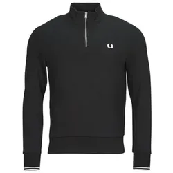 Fred Perry  Sweatshirt HALF ZIP SWEATSHIRT  in Schwarz, EU XXL