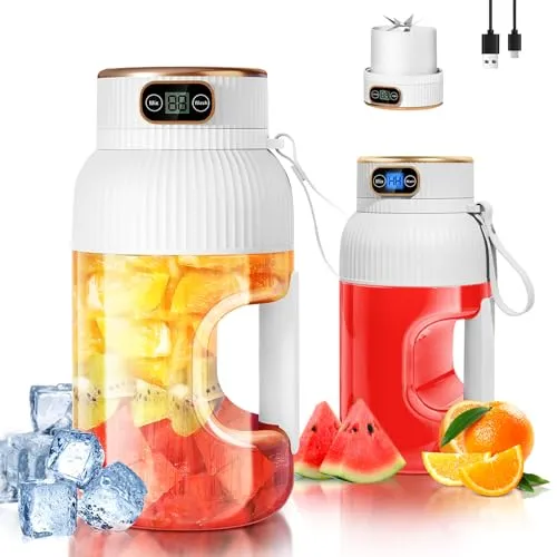 Fine Life Pro Wiederaufladbarer Elektrischer Entsafter 1200ML