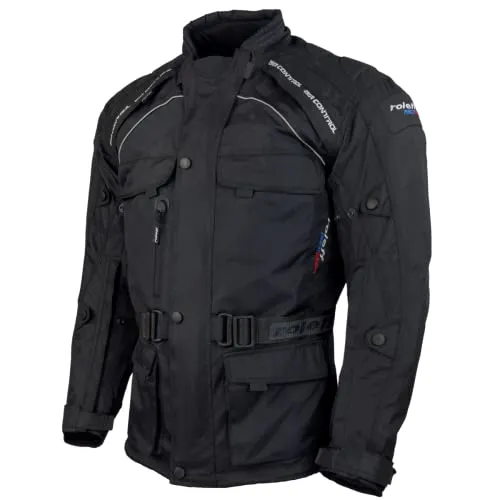 Motorradjacke Herren mit CE Protektoren von Roleff Racewear