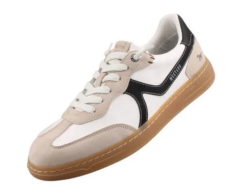 MUSTANG Herren Sneaker Ivory EU 44 - Herren-Sneaker mit trendigem Design, Wechselfußbett und praktischer Slip-On Funktion - ideal für komfortable Freizeitlooks.