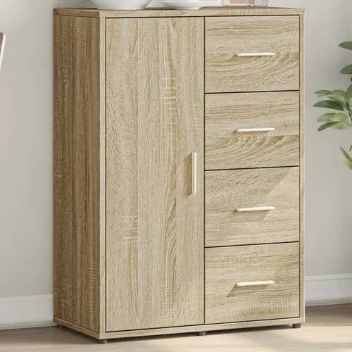vidaXL Sideboard Sonoma-Eiche 60x31x84 cm
