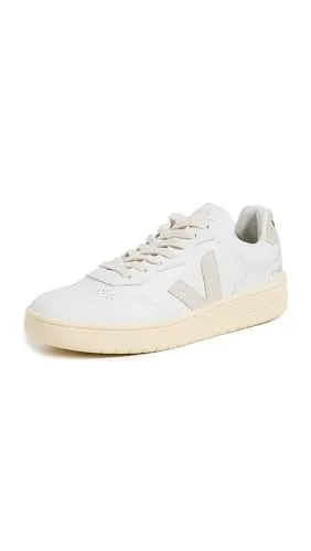 Veja V-90 Trainers EU 37 - Damen-Sneaker aus umweltfreundlichem O.T. Leder, mit nachhaltiger Sohle aus Kautschuk und Wildgummi. Stylisches Design mit seitlichem V-Logo und komfortabler Passform.