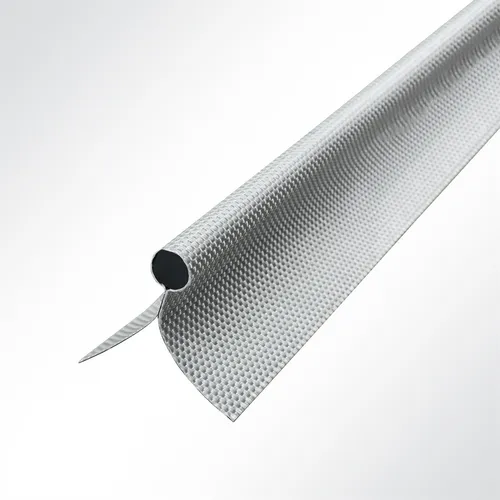 Lysel® Zeltkeder PVC doppelfahnig 11,5mm - silbergrau, 6m - Hochwertiger Zeltkeder aus Polyester mit PVC-Beschichtung, ideal zur Befestigung von Planen und Sonnensegeln. Individuell zuschneidbar für maximale Flexibilität in Ihrem Projekt.