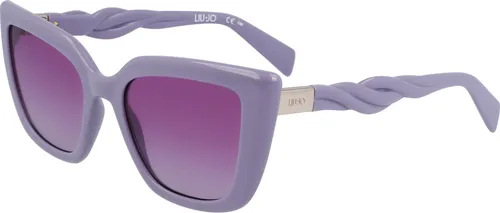 LIU JO LJ789S 517 LILAC Sonnenbrille - Sportbrille in trendiger Lilac-Farbe, Größe 52/19/140, aus umweltfreundlichem Bio-Material für stilbewusste Frauen.