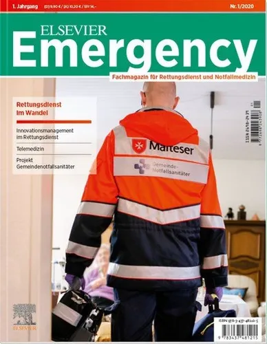 Elsevier Emergency. Rettungsdienst im Wandel. 1/2020 Fachmagazin für Rettungsdie