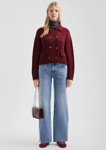 QS Weite Jeans Jeans-Hose CATIE Jeans Catie / Slim Fit / Mid Rise / Wide Leg / Superstretch