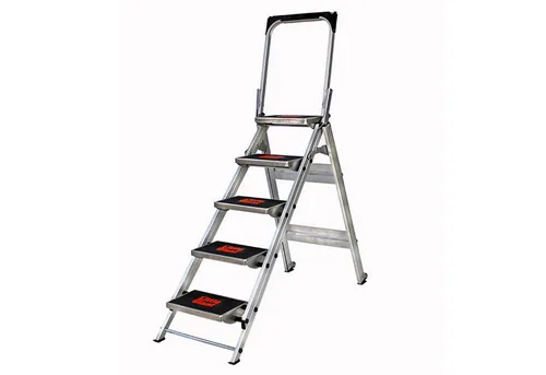 JUMBO Stillads Trittleiter Klapptrittleiter Aluminium 5 Stufen 41LG510B