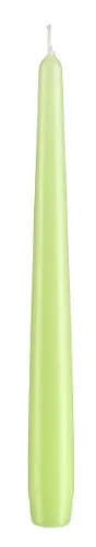 Spitzkerzen HellGrün 24 x 2,3 cm, 12 Stück