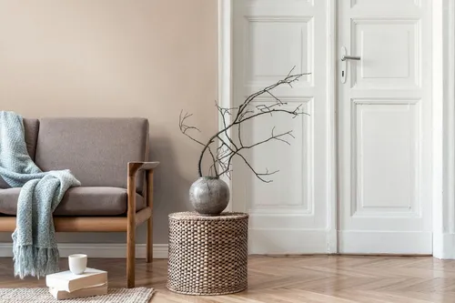 A.S. Création Vliestapete Leinenoptik Struktur Beige Grau 78154-4 Daniel Hechter 7 livingwalls