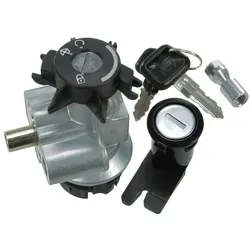 Schlosssatz Peugeot Speedfight 2 ohne Wegfahrsperre - Ersatzschloss für Peugeot Speedfight 2, inklusive 2 Schlüssel. Ideal bei Schlüsselverlust oder defektem Schloss. Hochwertige OEM-Teile für eine originalgetreue Reparatur.