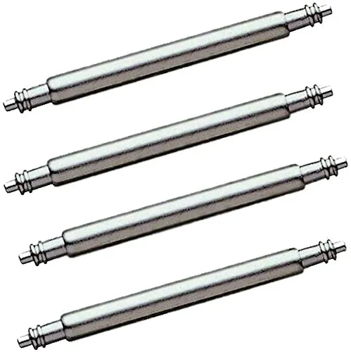 Eichm?ller 4 St?ck 24mm Premium Edelstahl Federstege 1,78mm Durchmesser f?r Uhrenarmb?nder