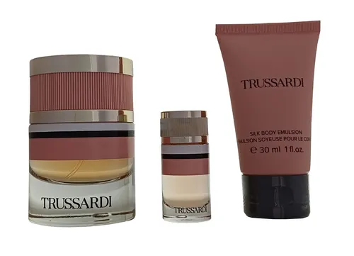 Trussardi Trussardi 30 ml EDP + 7 ml EDP + 30 ml Silk Body Emulsion (Bodylotion)