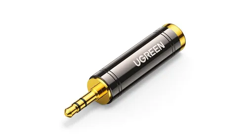 Ugreen adapter przejściówka audio z 3.5mm (męski) na 6,35mm mini jack (żeński) s