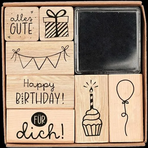 Stempel-Set Geburtstag (Historisch-Theologische Auslegung)