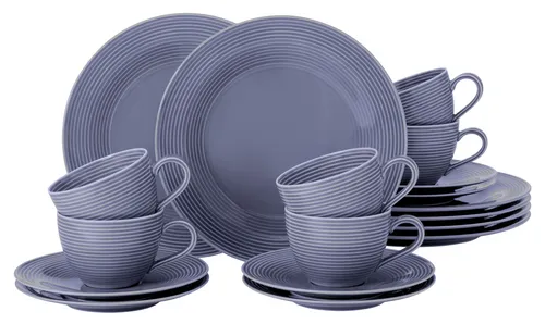Seltmann Weiden Kaffeeservice 18-tlg. BEAT in blau von Seltmann Weiden