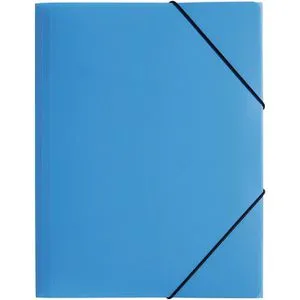 Pagna Eckspanner Trend 21638-13, A3, Kunststoff, hellblau, 3 Einschlagklappen