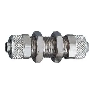RIEGLER 110526-12.500-8 Schottverschraubung, M12x1,0, für Schlauch 8/6 mm, Messing vern, 1Stk