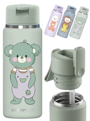 TINY Edelstahl Trinkflasche Kinder 200ml (Koala